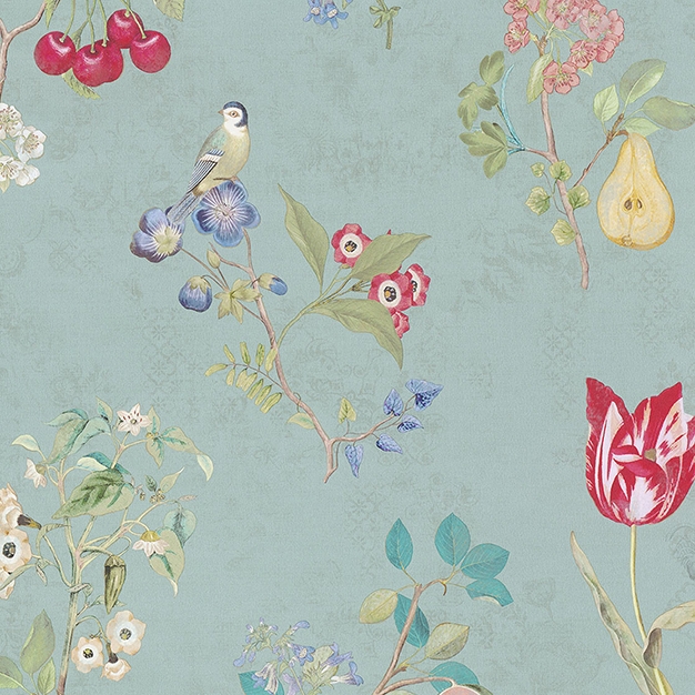 Tapete mit Blumen und Vögeln 375022, Pip Studio 4, Eijffinger