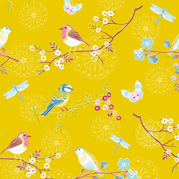 Tapete mit Vögeln und Zweigen 375083, Pip Studio 4, Eijffinger