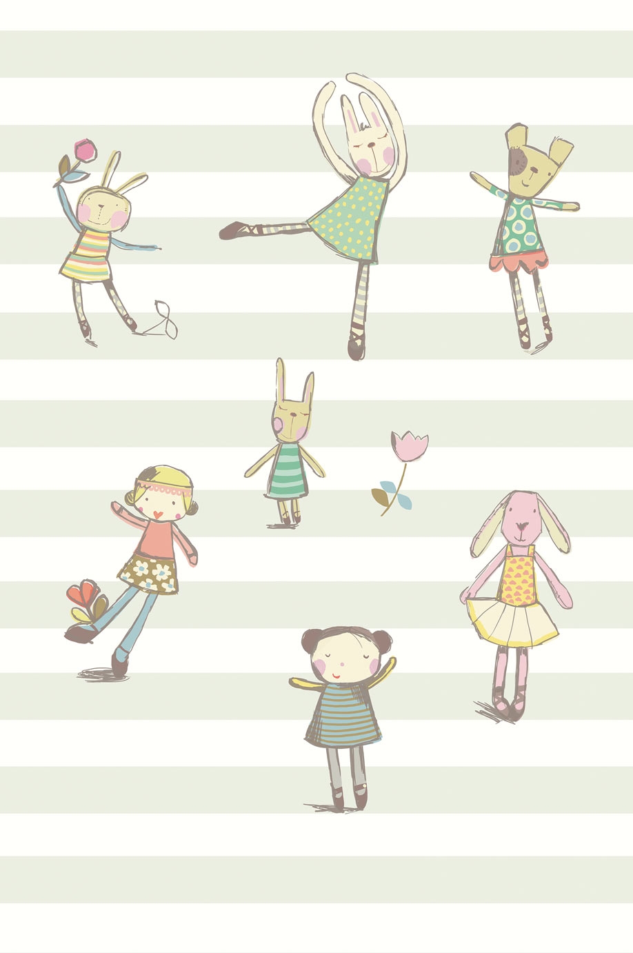 Fototapete, Kanincheni 364100, Wallpower Junior, Eijffinger