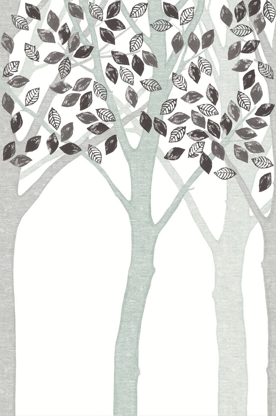 Fototapete Bäume, Wald 364132, 186 x 280 cm cm, Wallpower Junior, Eijffinger