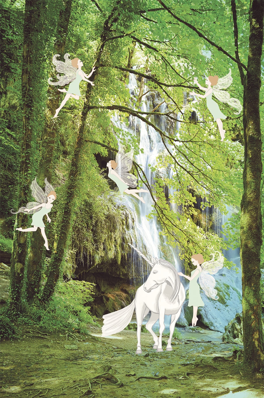 Fototapete - Einhorn  364136, Wallpower Junior, Eijffinger