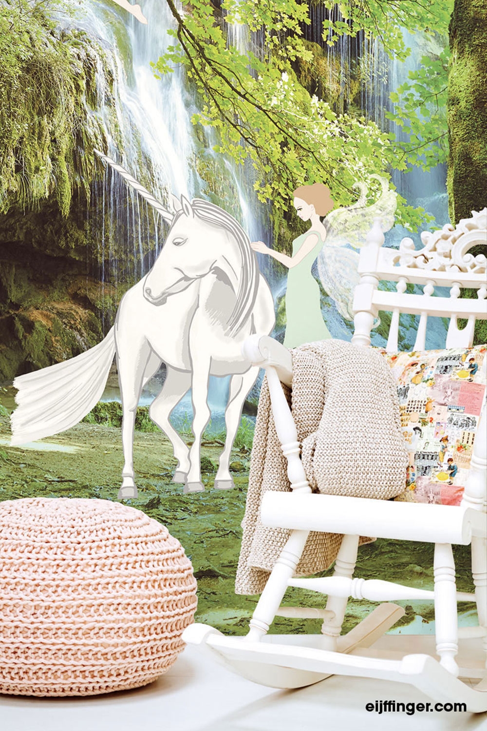 Fototapete - Einhorn  364136, Wallpower Junior, Eijffinger