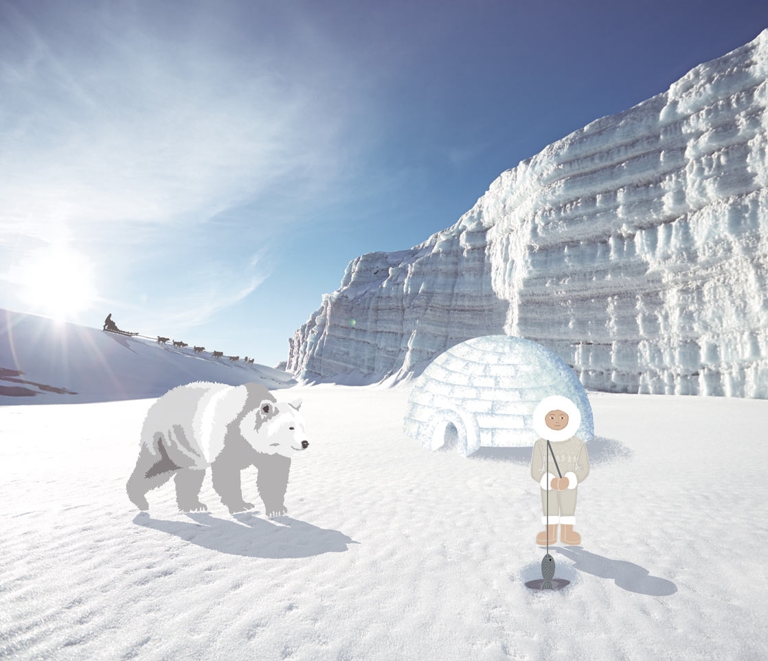 Fototapete - Gletscher 364143, Wallpower Junior, Eijffinger