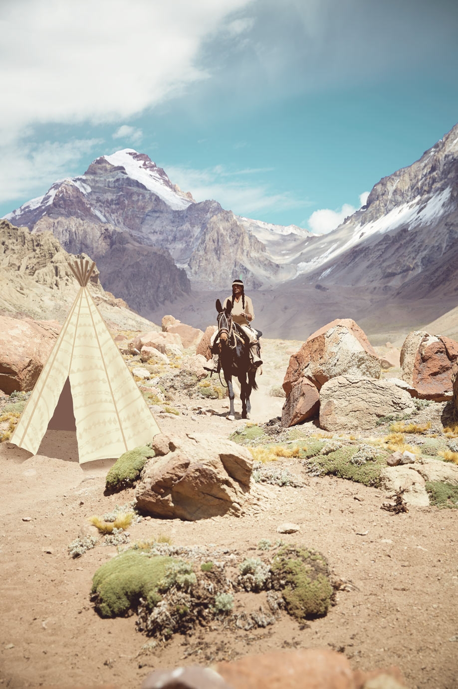 Fototapete - Indianer 364164, Wallpower Junior, Eijffinger