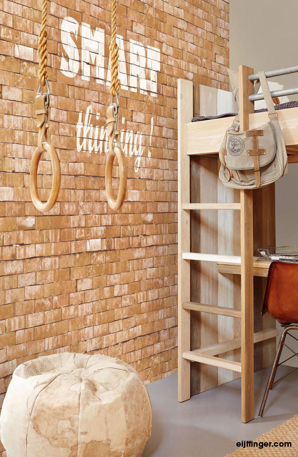 Fototapete Ziegel 364191, Wallpower Junior, Eijffinger