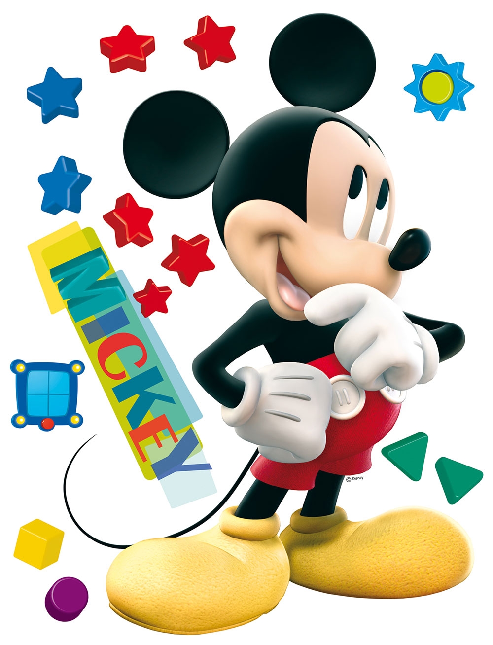 Wandtattoo für Kinder DK 858, Disney Mickey, AG Design
