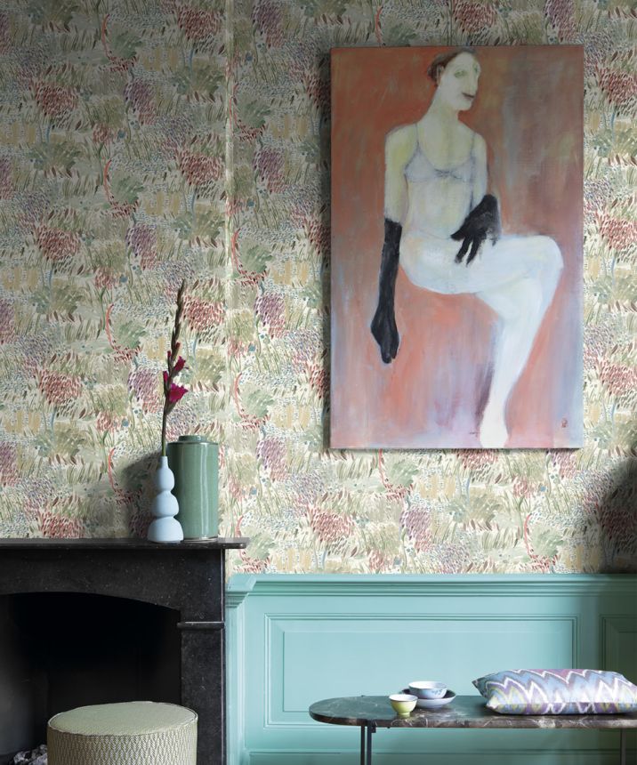 Vliestapete mit Vinyloberfläche, Provence BR24072, Breeze, Decoprint