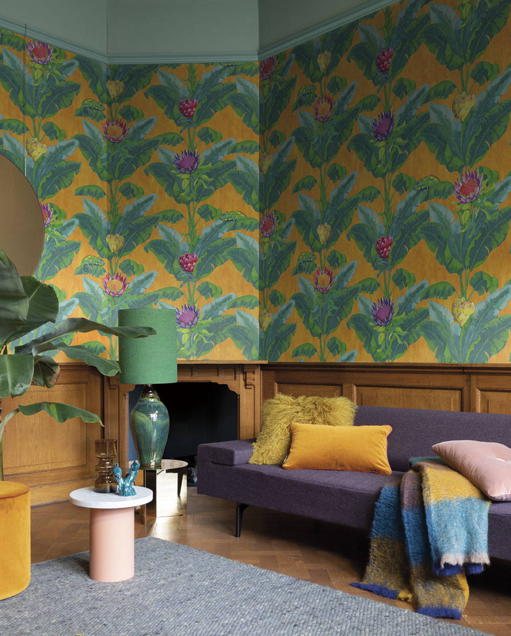 Fototapete Blätter, Chamäleons BRD24100, 180x280cm, Breeze, Decoprint