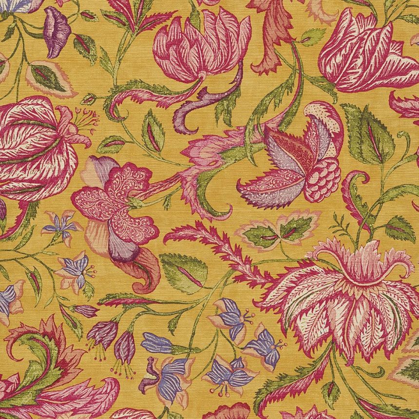 Vliesová tapeta s květinovým ornamentálním vzorem 375103, Sundari, Eijffinger