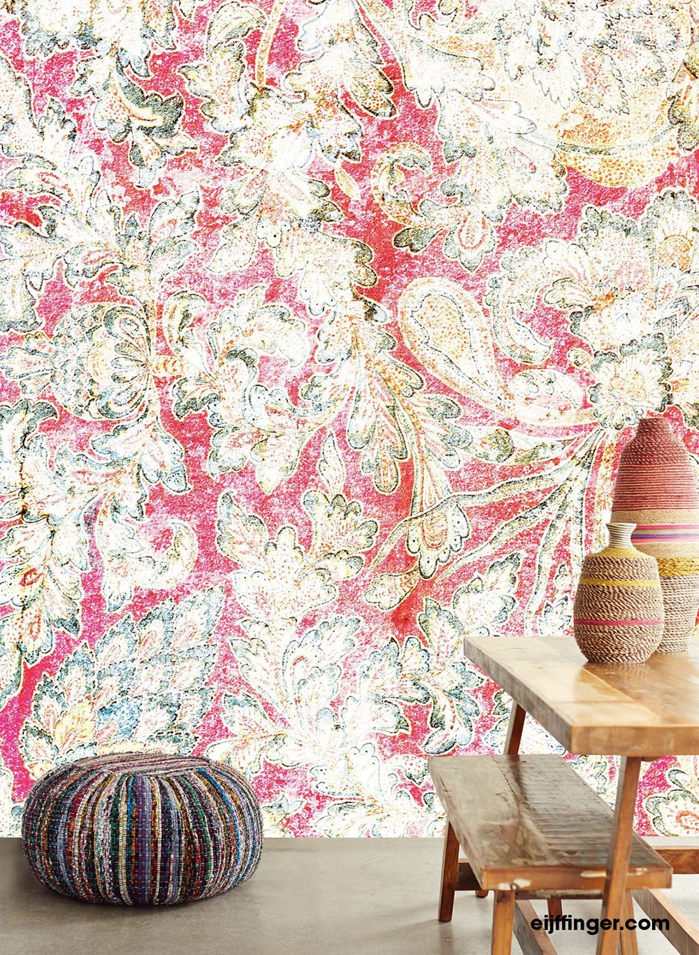 Vliesová obrazová tapeta s ornamenty 375211, 232x280cm,, Sundari, Eijffinger