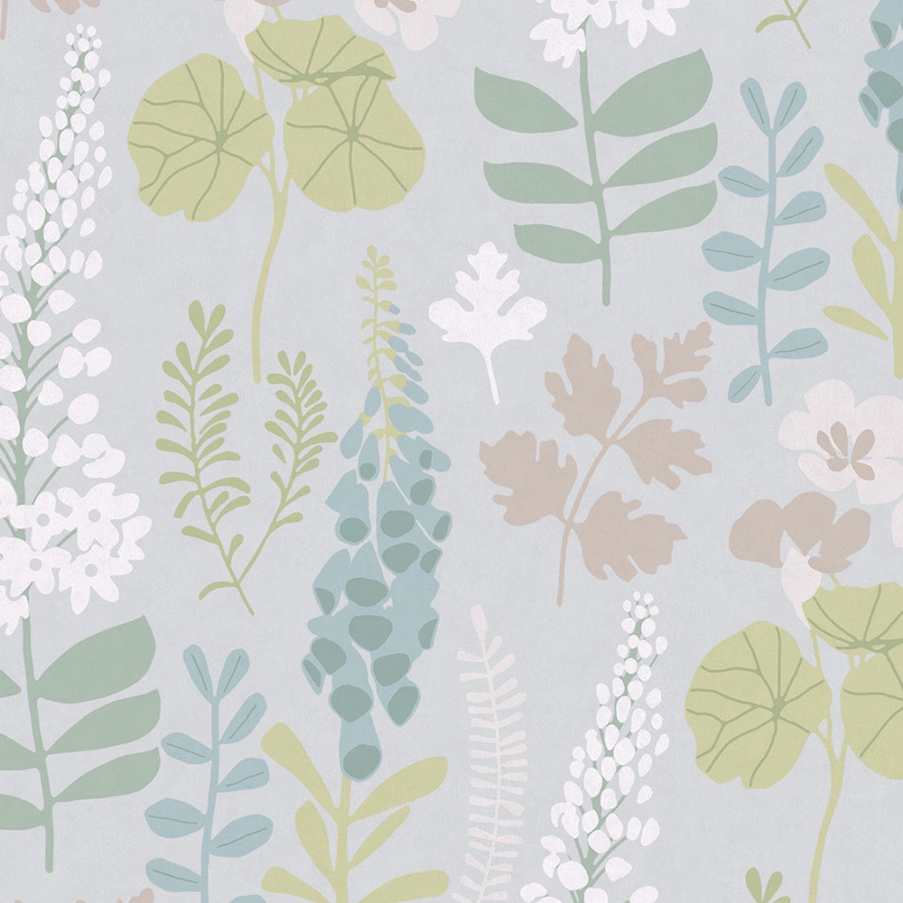 Vliesová tapeta s listy a květinami 384530, Vivid, Eijffinger