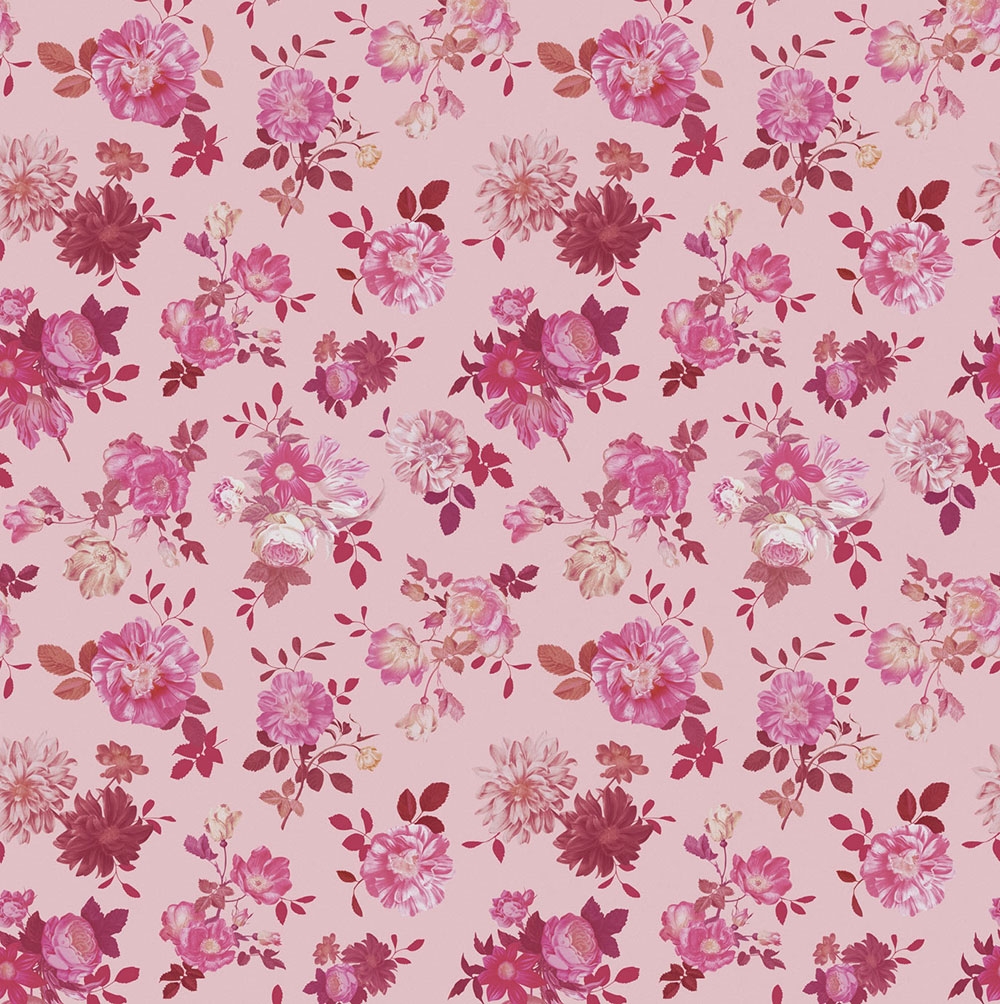 Vliesová obrazová tapeta Vintage Květiny 383614, 279x280cm, Rice 2, Eijffinger