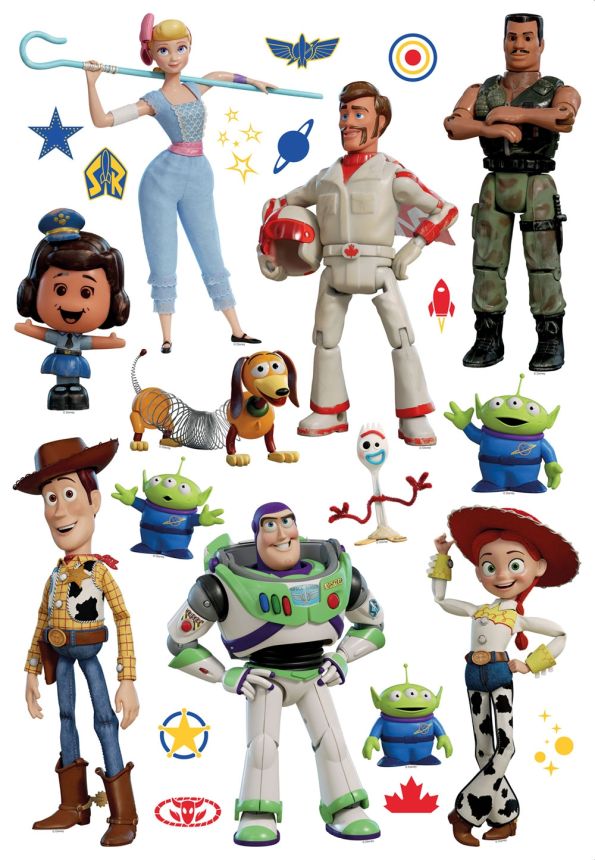 Wandtattoo für Kinder DK 1737, Disney, Toy Story, AG Design