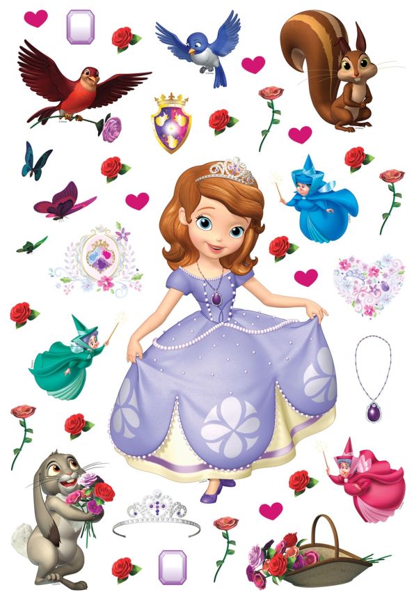 Wandtattoo für Kinder DK 1738, Disney, Sofie, AG Design