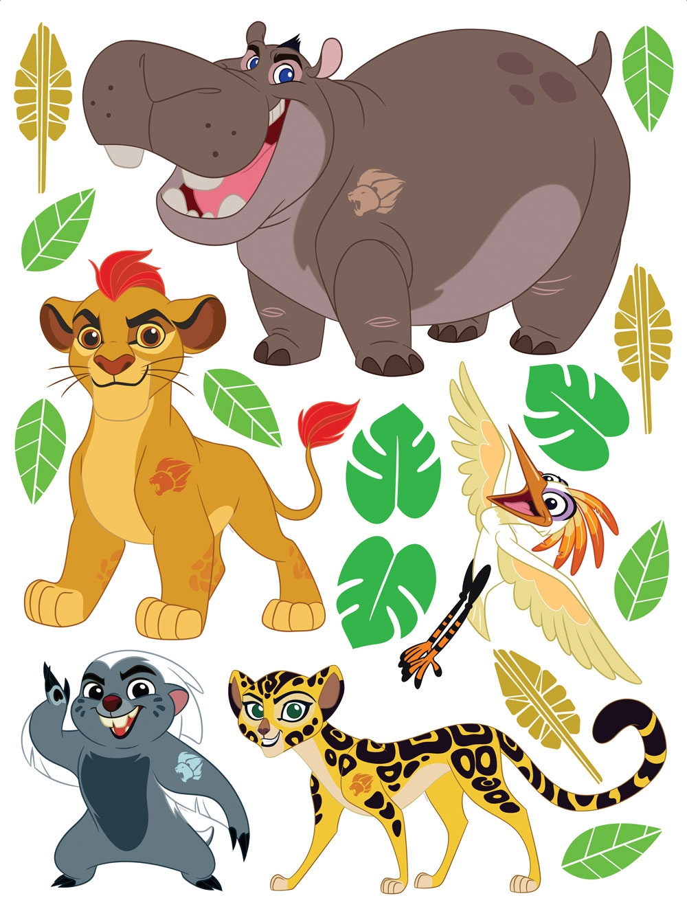 Wandtattoo für Kinder DK 2301, Disney, Lion Guard, AG Design