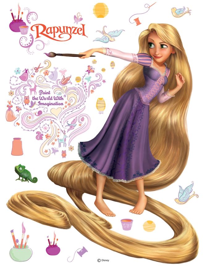Wandtattoo für Kinder DK 854, Disney Locika, AG Design