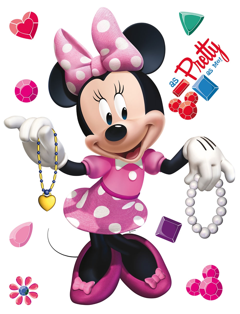 Wandtattoo für Kinder DK 857, Disney Minnie, AG Design