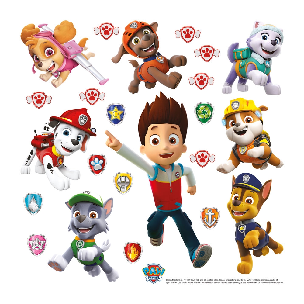 Wandtattoo für Kinder DKS 3816, Disney, PAW Patrol, AG Design