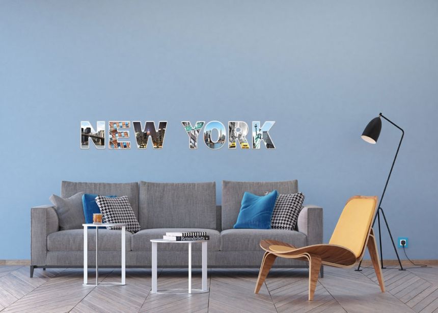 Selbstklebende Wanddekoration SM 3431, New York, AG Design