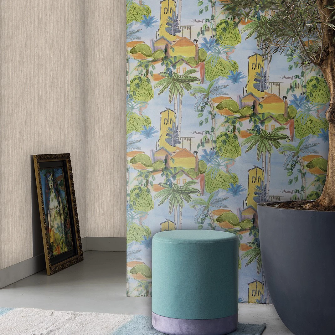 Vliestapete, grau-lila, BR24000, Breeze, Shads of Colour, Decoprint