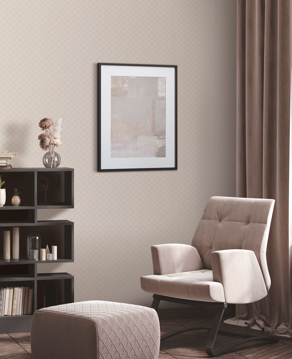 Luxustapete, Grafik Muster WF121042, Wall Fabric, ID Design 