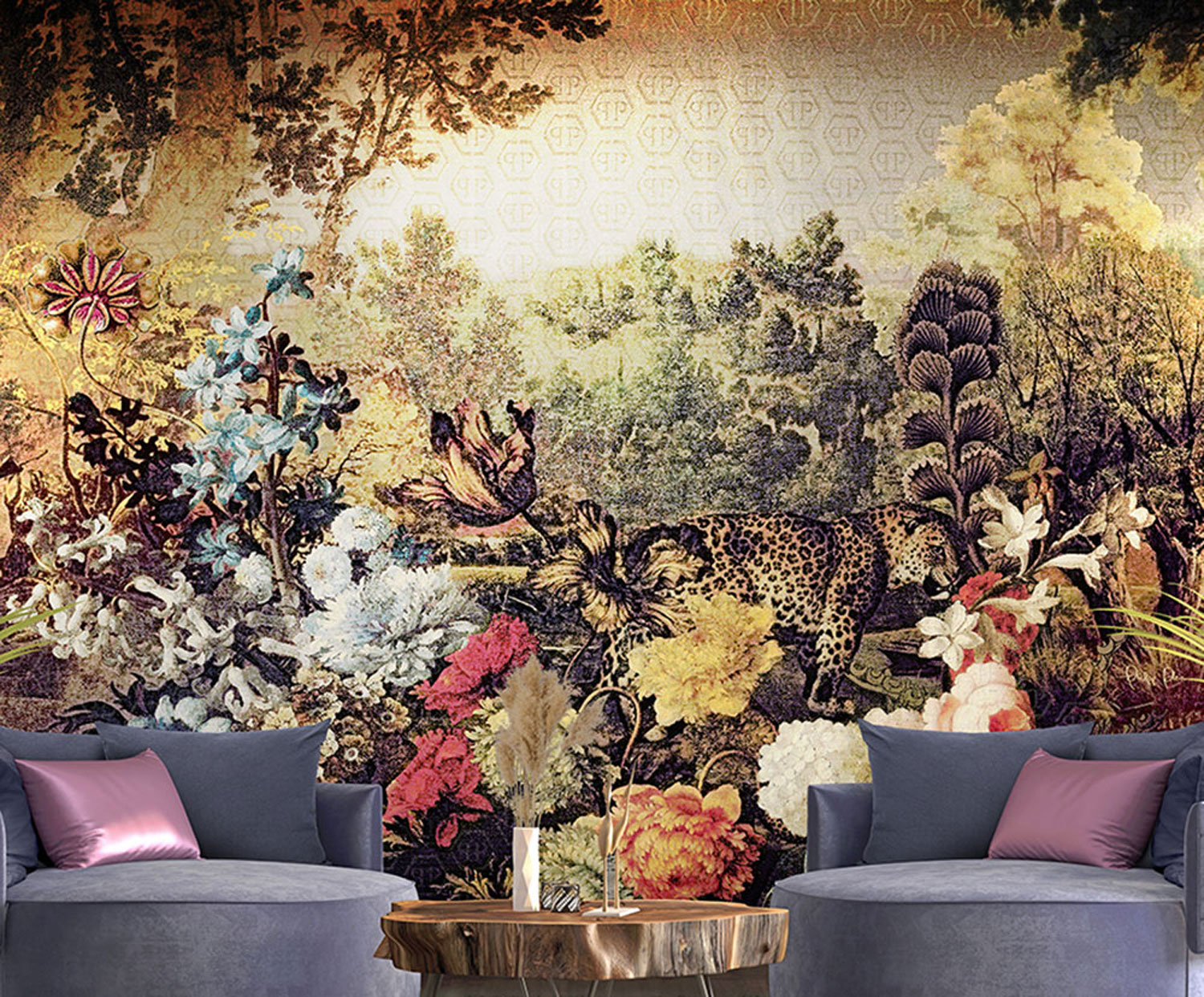Florale Fototapete Z80087 Philipp Plein, Zambaiti Parati