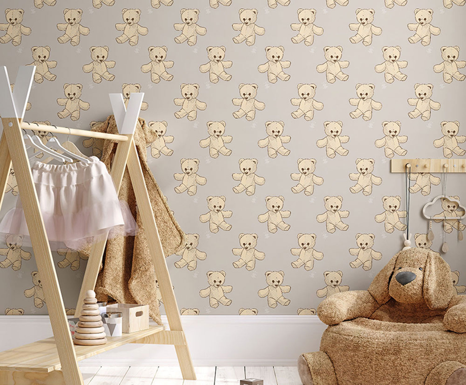 Fototapete - Teddybären Z80092 Philipp Plein, Zambaiti Parati