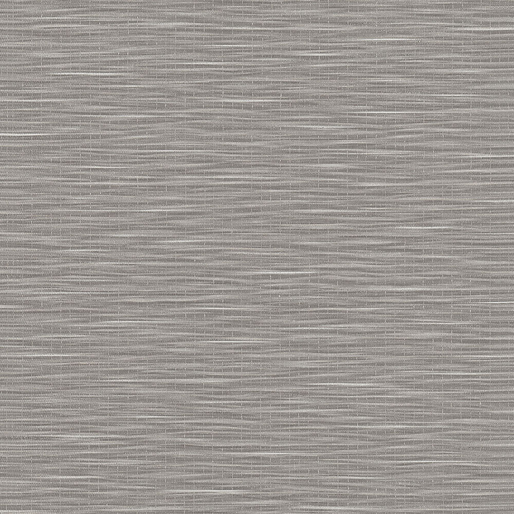 Braun-graue Luxustapete, gewebtes Raffia-Muster 33319, Botanica, Marburg