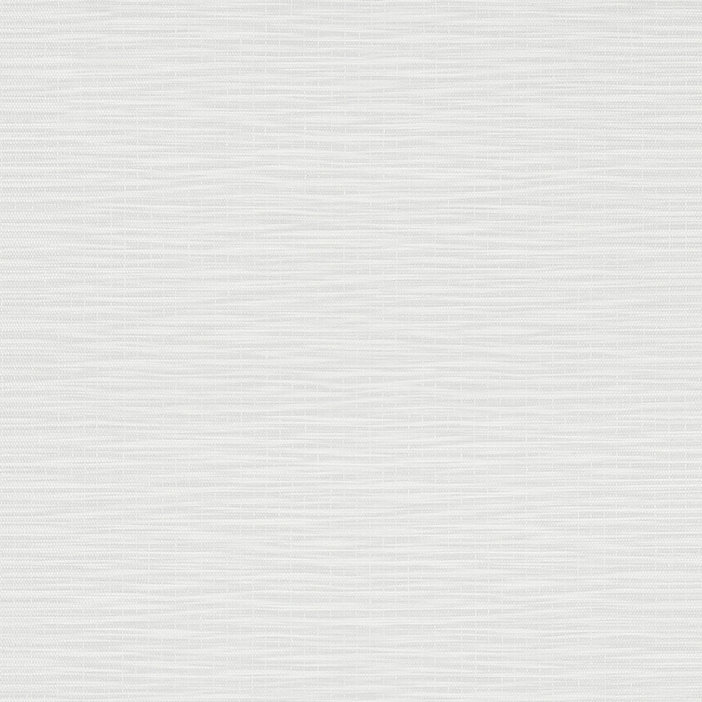 Luxustapete in Weiß und Grau, gewebtes Raffia-Muster 33322, Botanica, Marburg
