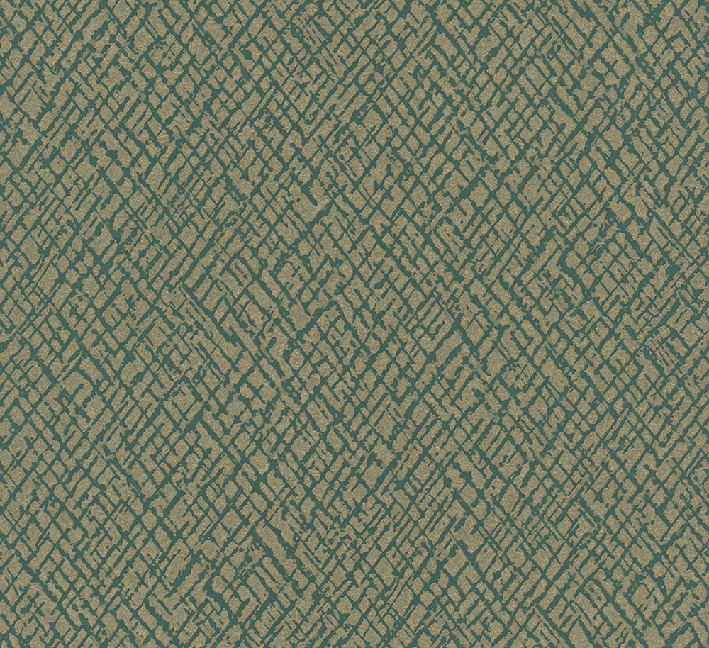 Luxustapete in Grüngold 33716, Papis Loveday, Marburg