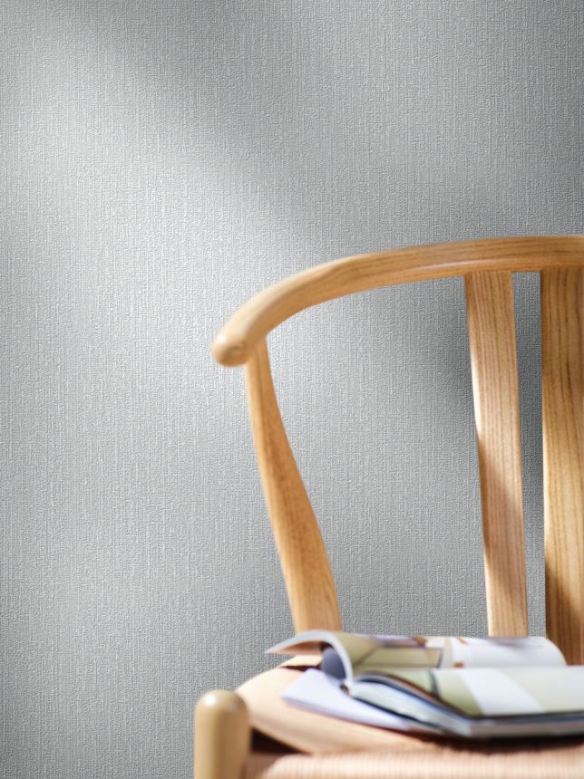 Hellgraue Tapete, Stofftextur 33736, Papis Loveday, Marburg