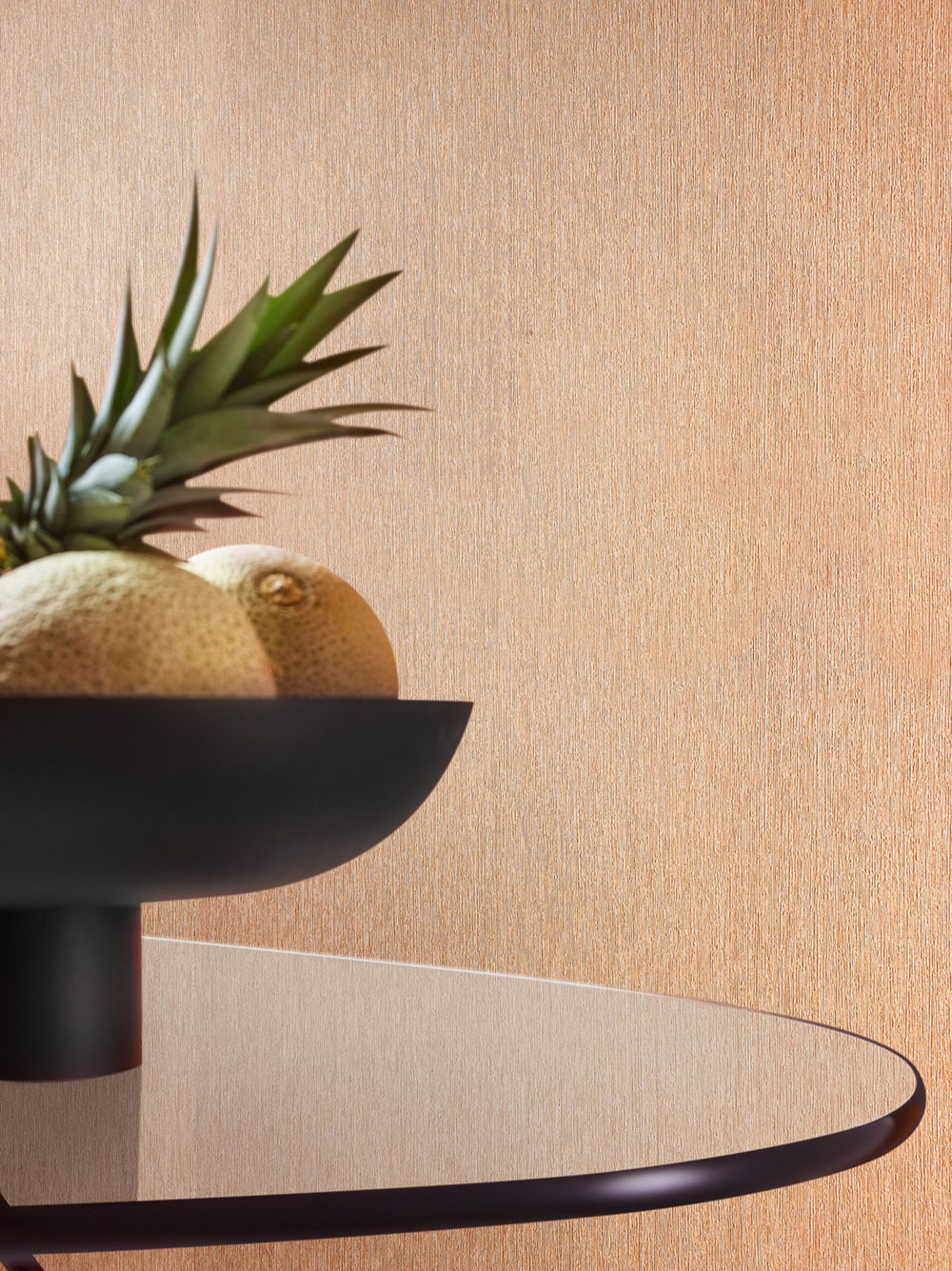 Einfarbige orangefarbene Tapete 33754, Papis Loveday, Marburg