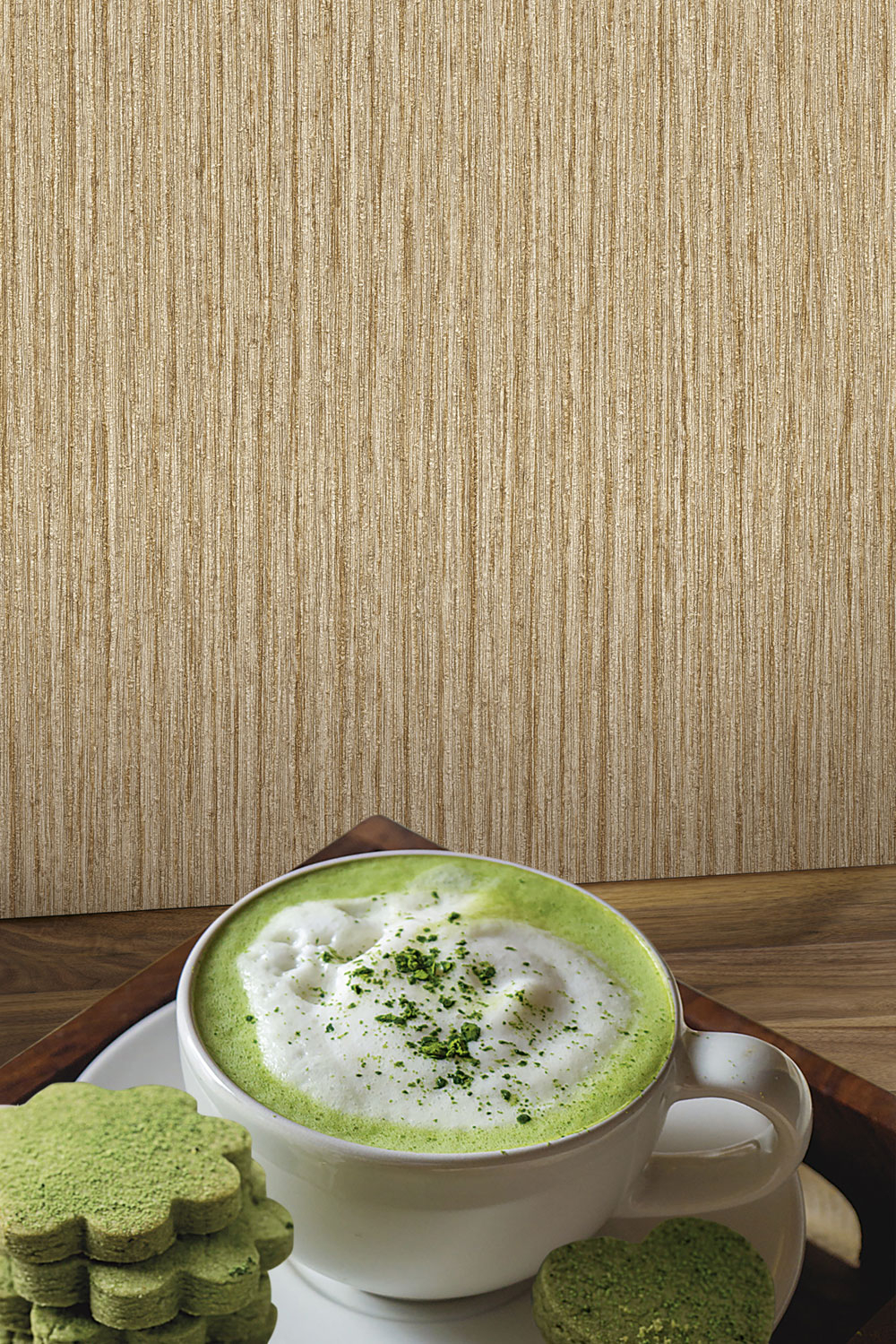 Braun-bronzene Luxustapete 72931, Zen, Emiliana Parati 