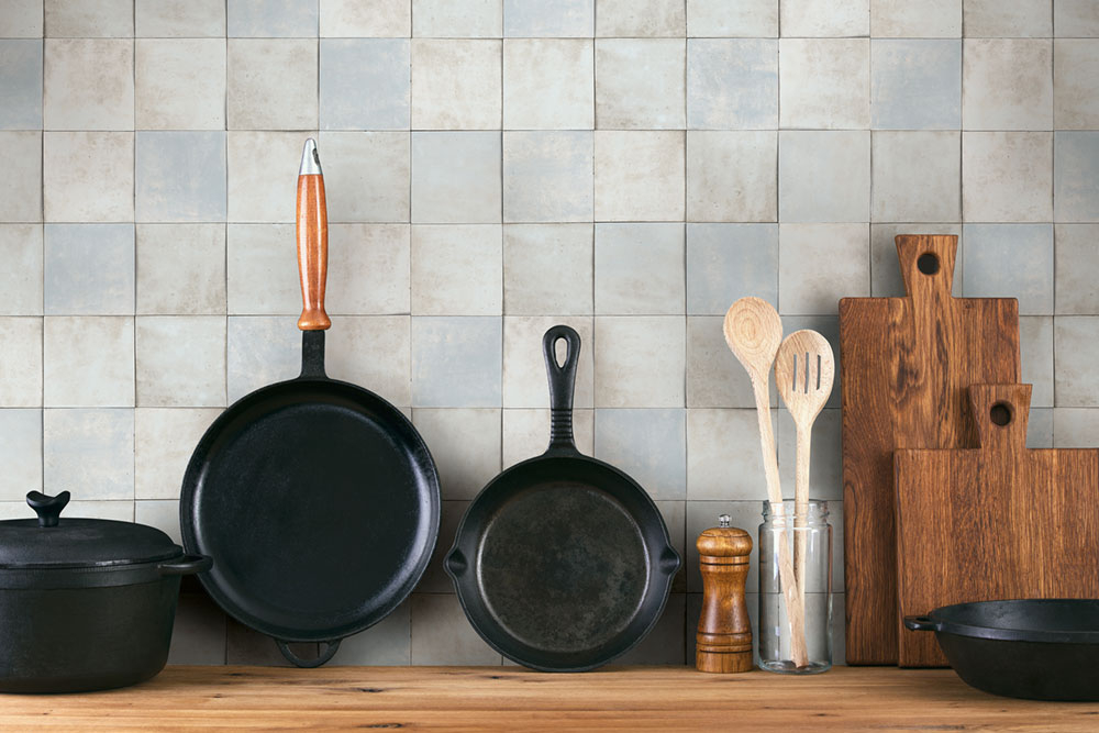 Grau-blaue geometrische abwaschbare Tapete 45712 Zellige, Marburg