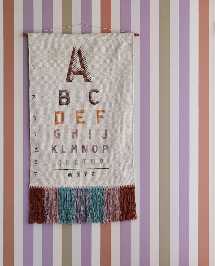 Kindertapete mit bunten Streifen 323051, Explore, Eijffinger