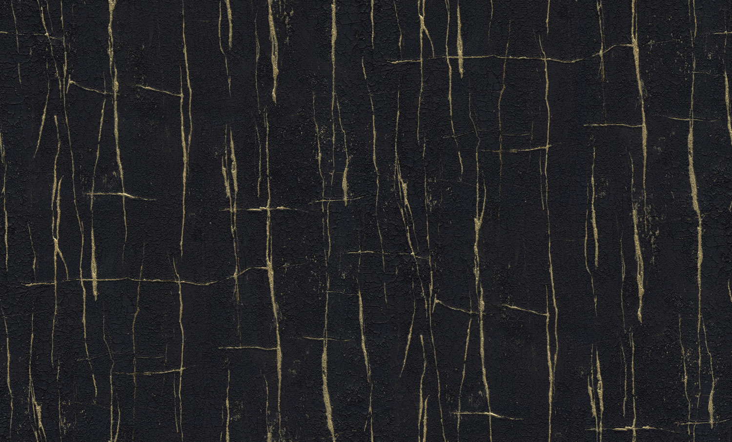 Luxuriöse schwarze Vliestapete, Imitation von gerissenem Putz, 86051, Valentin Yudashkin 5, Emiliana Parati