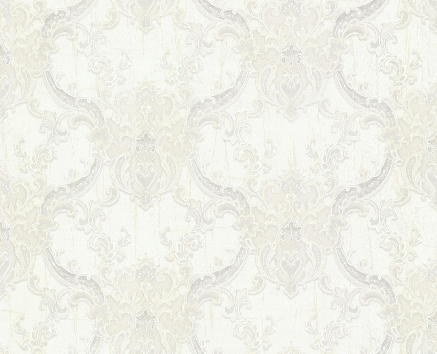 Luxuriöse creme-goldene Vlies-Barocktapete, 86066, Valentin Yudashkin 5, Emiliana Parati