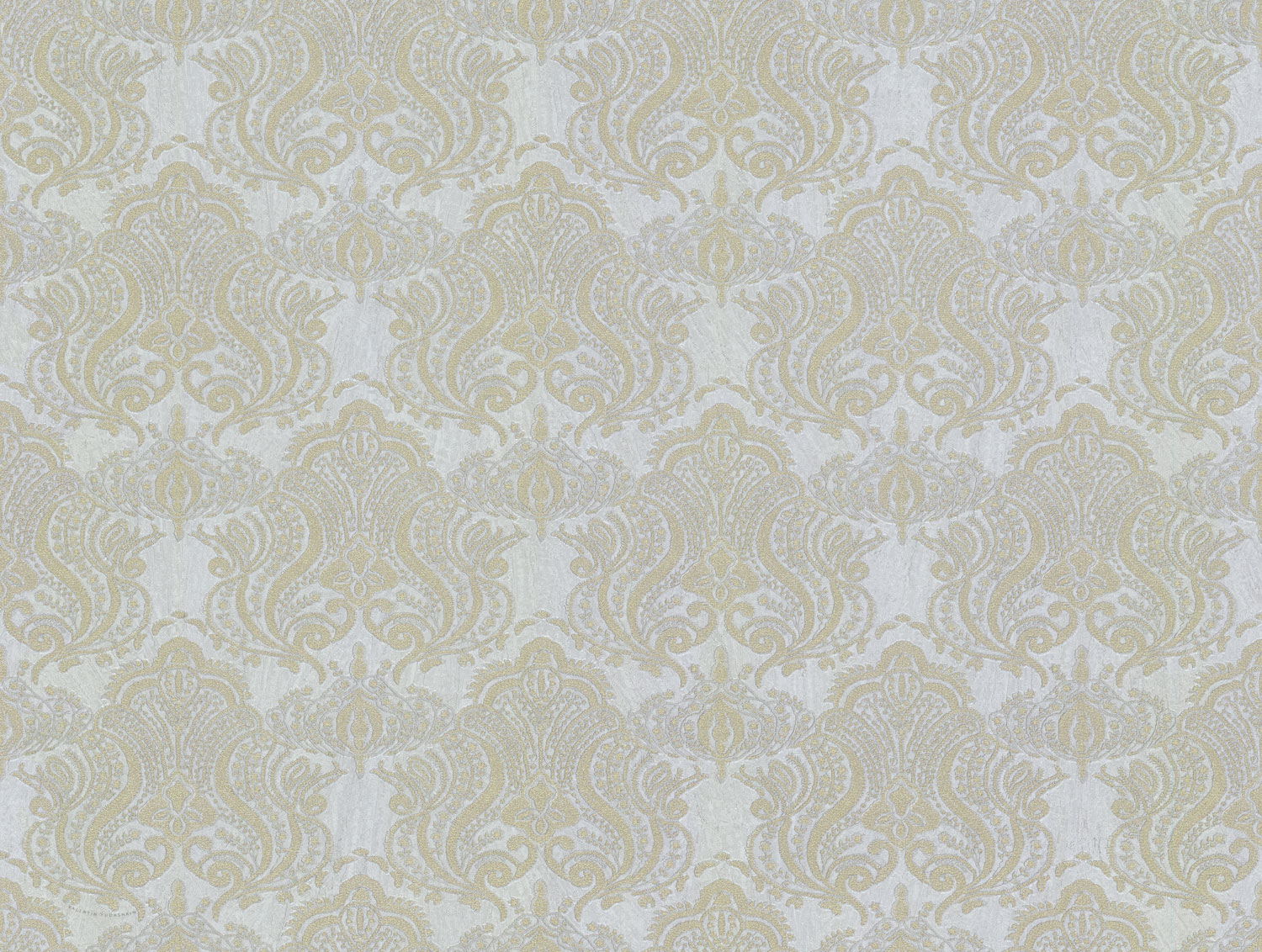 Luxuriöse silber-goldene Vlies-Barocktapete, 86080, Valentin Yudashkin 5, Emiliana Parati