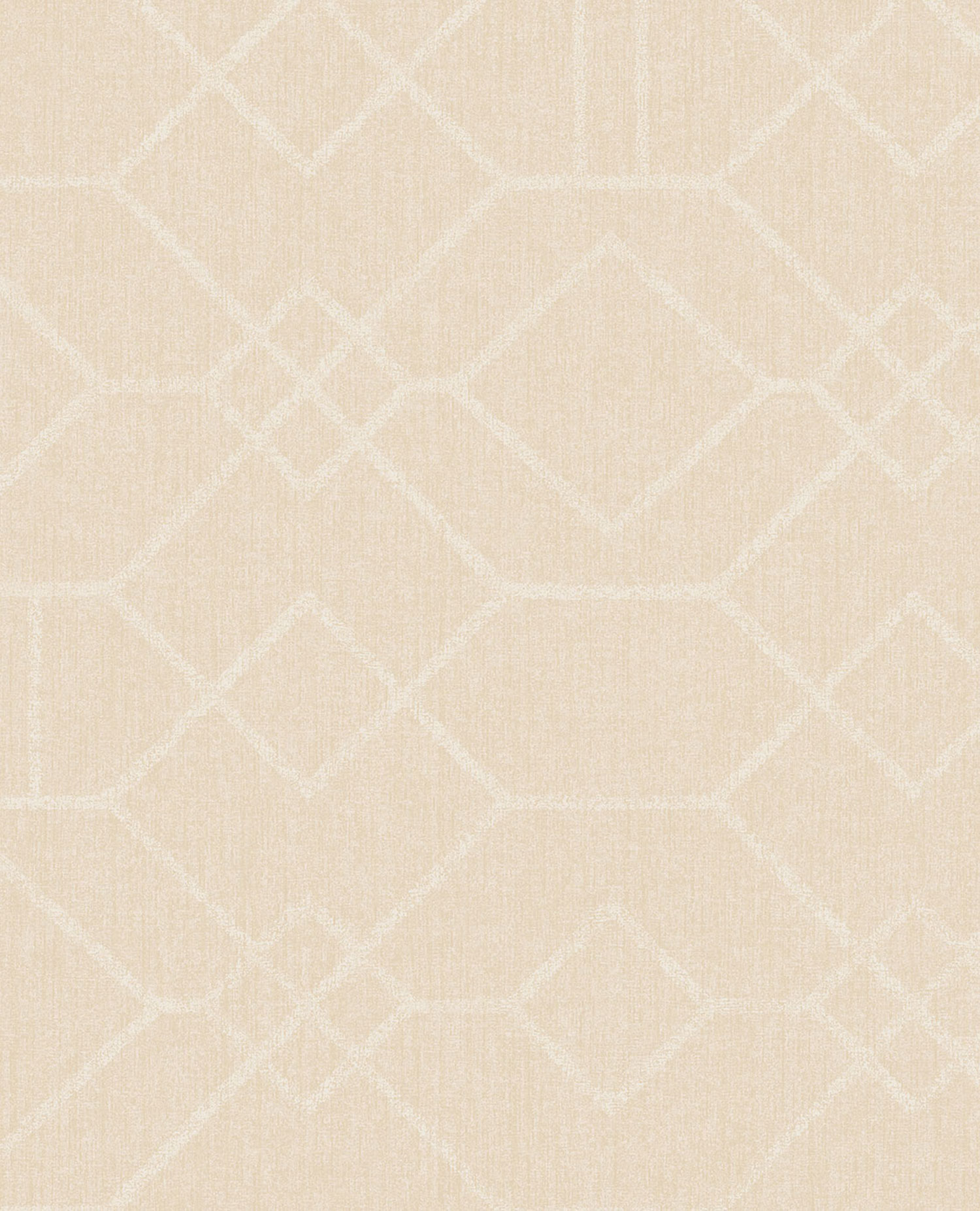 Cremefarbene Tapete mit geometrischem Muster, 324010, Embrace, Eijffinger