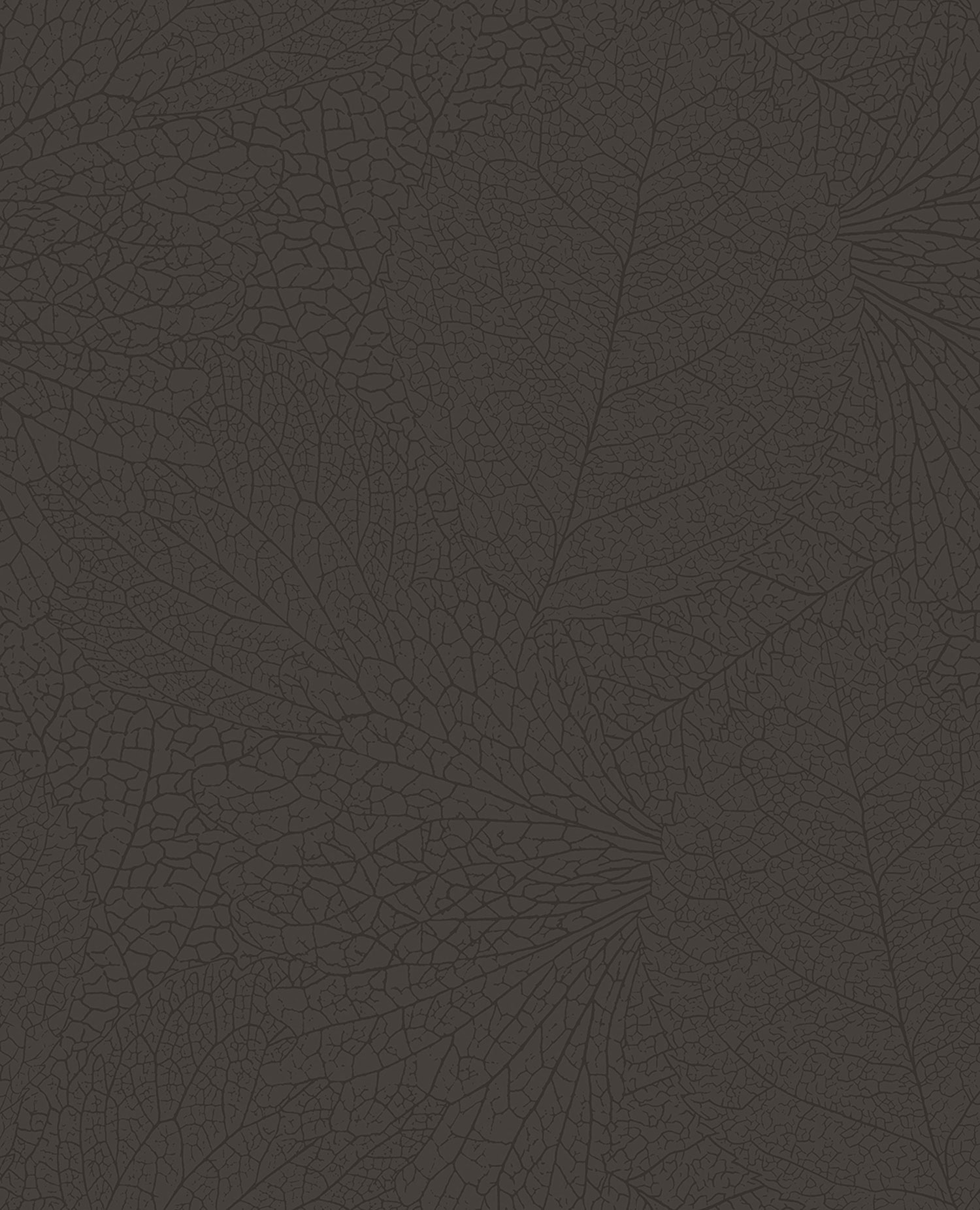 Graue Tapete, metallische Blätter, 324043, Embrace, Eijffinger