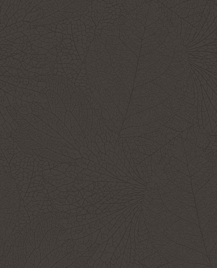 Graue Tapete, metallische Blätter, 324043, Embrace, Eijffinger