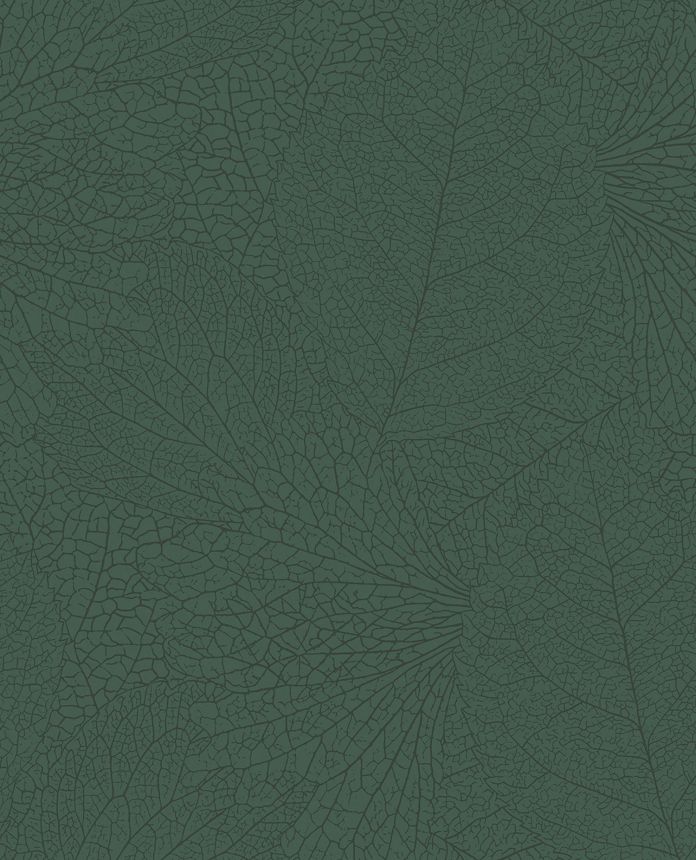Grüne Tapete, metallische Blätter, 324044, Embrace, Eijffinger