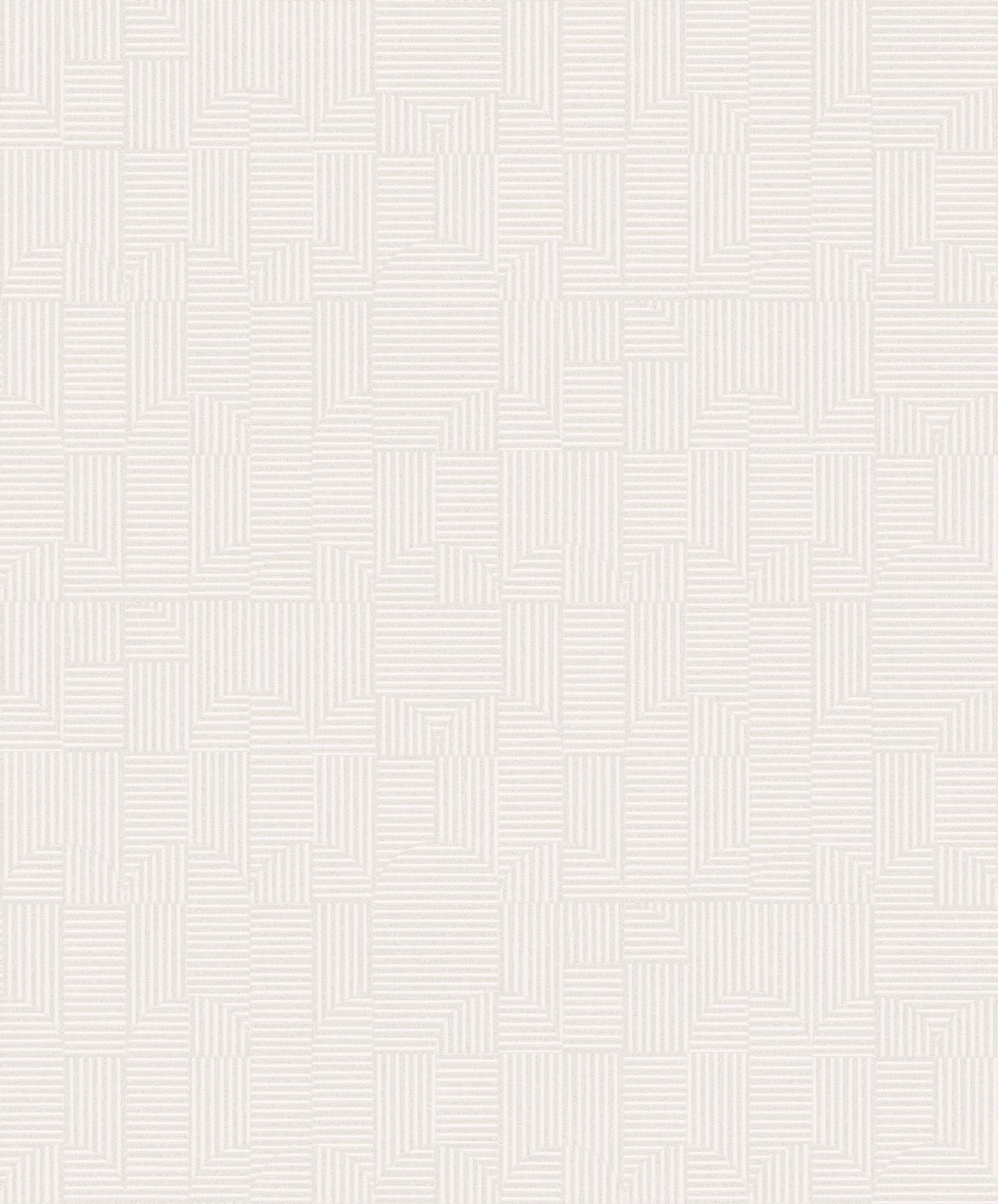 Weiße Tapete mit geometrischen Mustern,  ILA402, Aquila, Khroma by Masureel