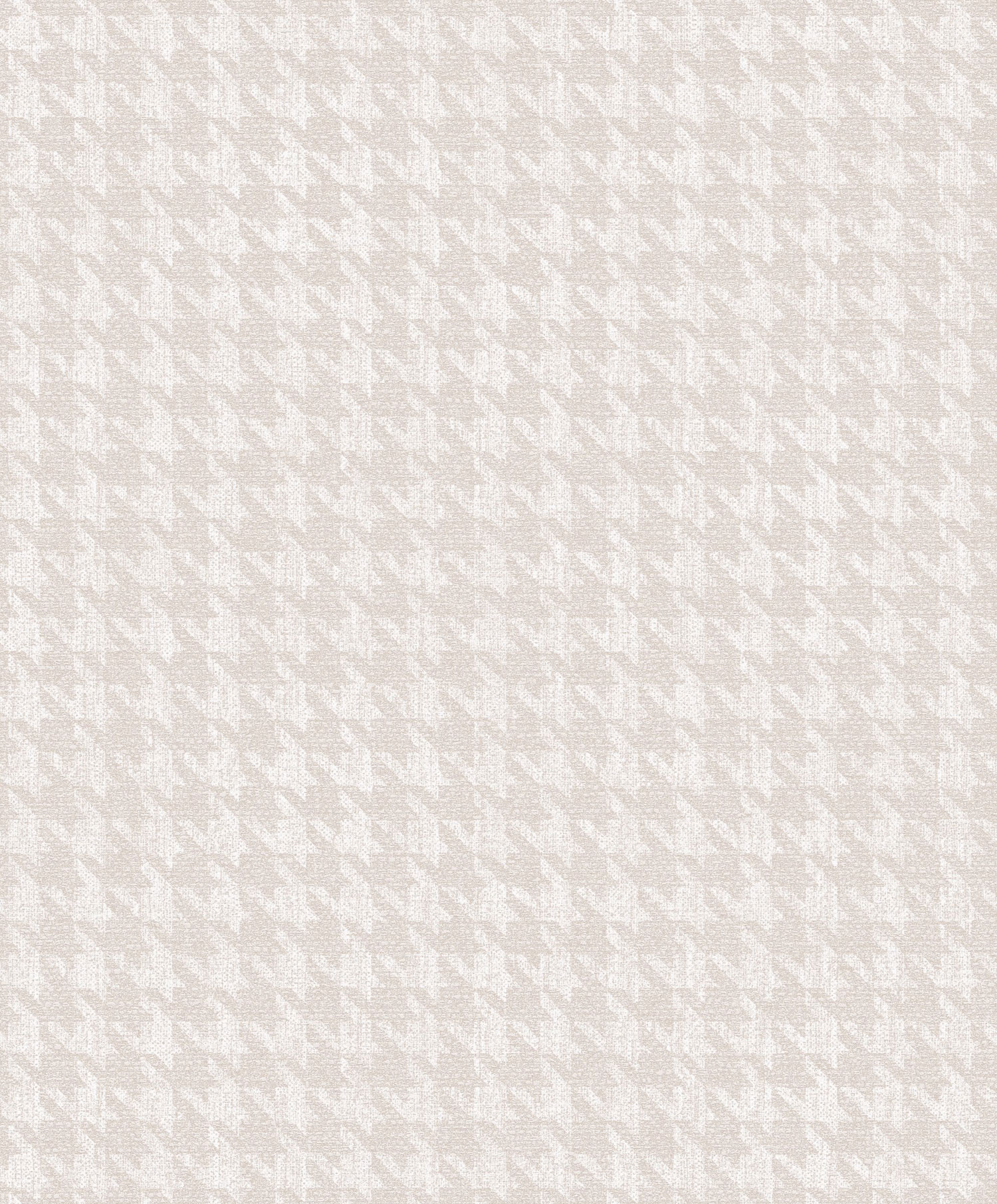 Weiße Tapete, Stoffimitat, Hahnspurenmuster, ILA504, Aquila, Khroma by Masureel