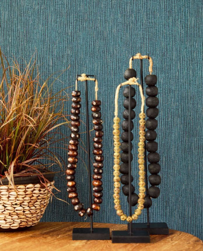 Türkisfarbene Vliestapete, 333211, Unify, Eijffinger