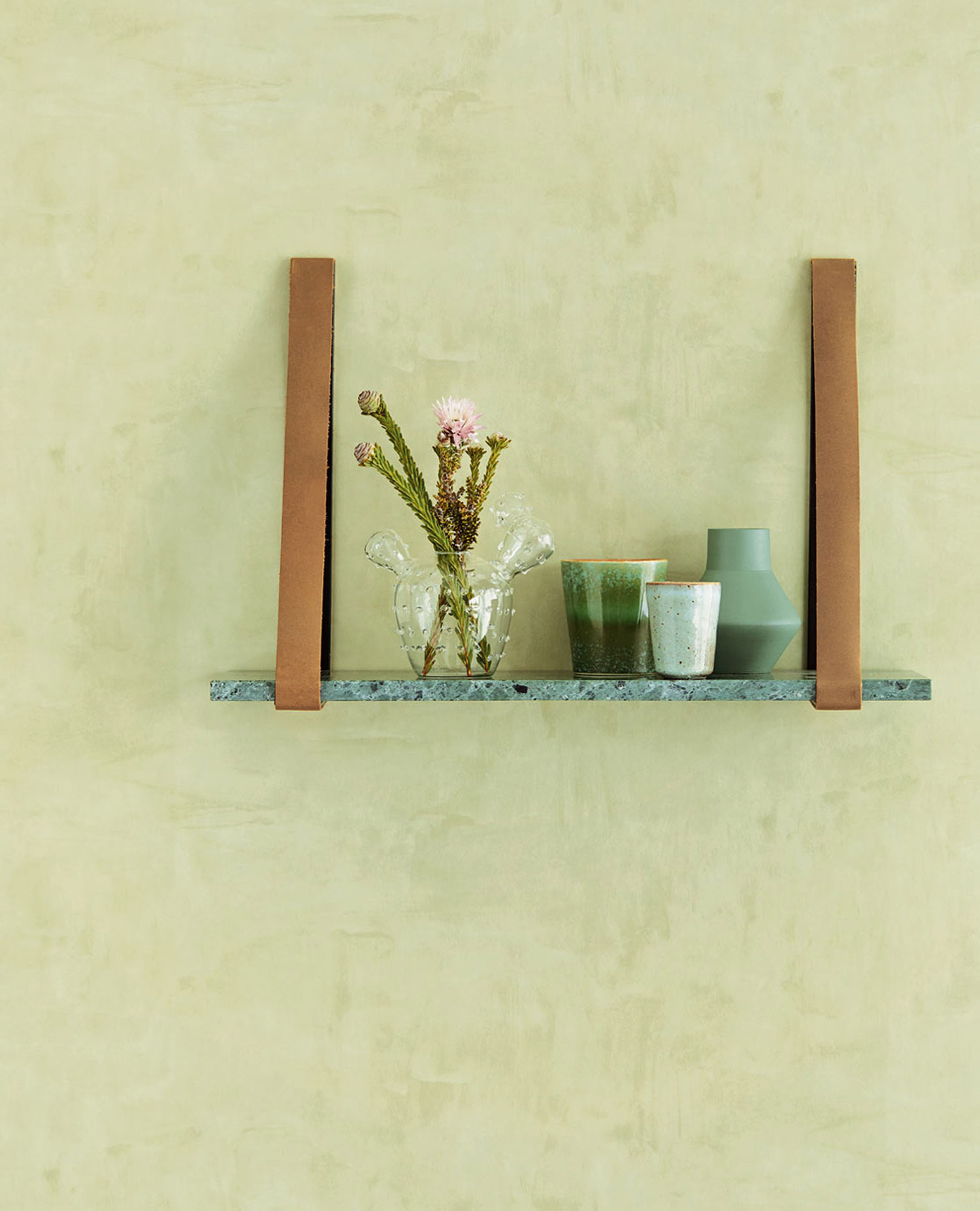 Grüne Vliestapete, Stuckputz, 333220, Unify, Eijffinger