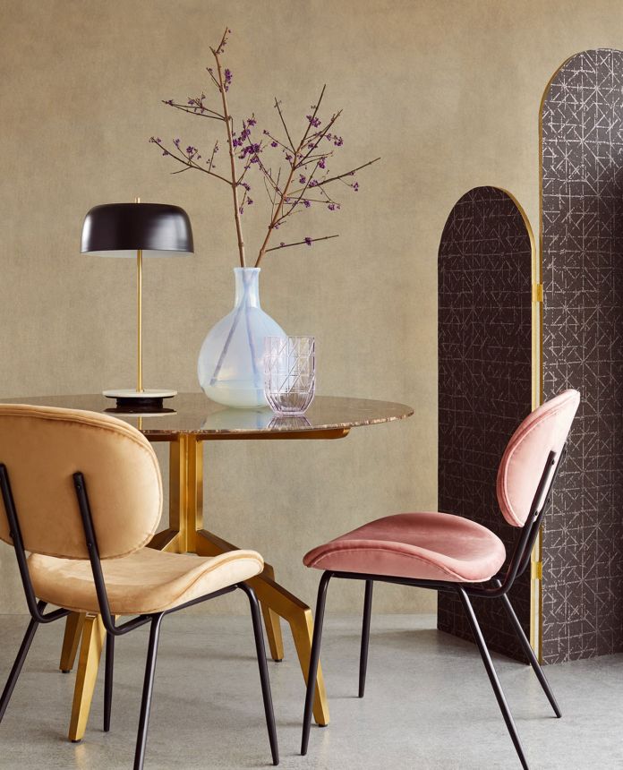 Metallisch-goldene Vliestapete, 333260, Unify, Eijffinger