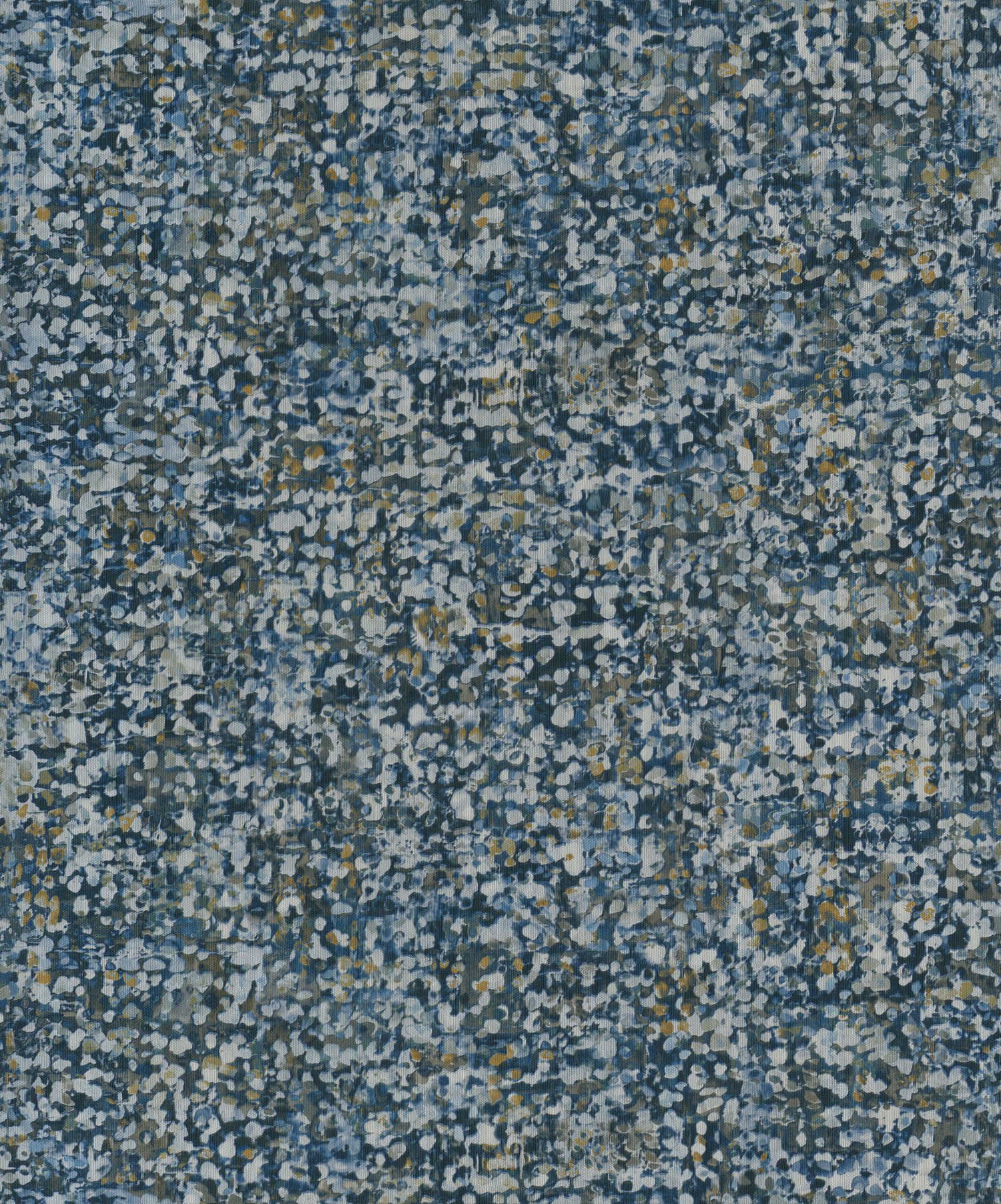 Blaue Tapete, abstraktes Blumenmuster, 221331, Botanical, BN Walls