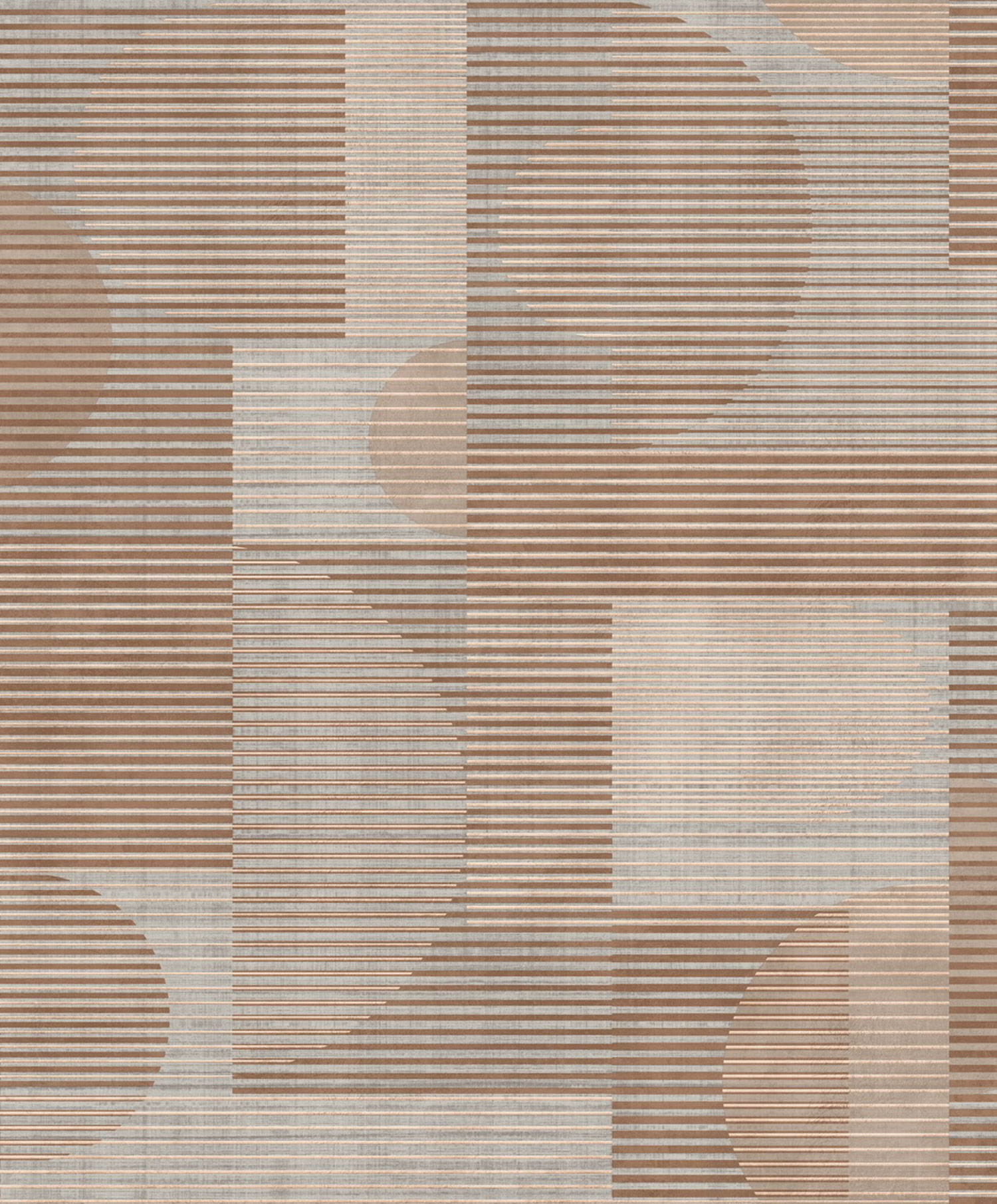 Graubraune geometrische Tapete, AL26282, Allure, Decoprint