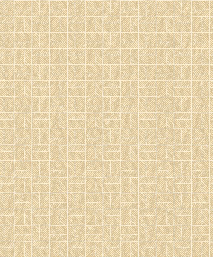 Beige Tapete mit geometrischen Mustern, BA26081, Brazil, Decoprint